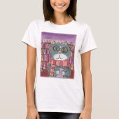 Zauberhafte Tränke Katze Kunst T-Shirt (Vorderseite)
