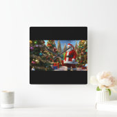 Zauberhafte Uhr des Weihnachtsmannes - Feierliche (Zuhause)