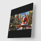 Zauberhafte Uhr des Weihnachtsmannes - Feierliche (Winkel)