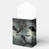 Zauberhafte Vampir-Fledermäuse Gotische Hochzeit Geschenkschachtel (Geöffnet)