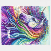 Zauberhafte Vliesdecke Fleecedecke (Vorderseite (Horizontal))