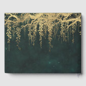 Zauberhafte waldreiche Goldmedaille Gästebuch (Rückseite)