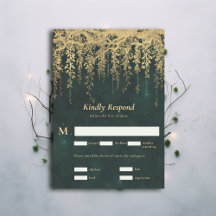 Zauberhafte Waldwein-Weine Hochzeit RSVP