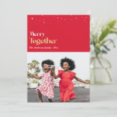 Zauberhafte Weihnachten Karte (Stehend Vorderseite)