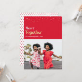 Zauberhafte Weihnachten Karte (Vorderseite/Rückseite Beispiel)