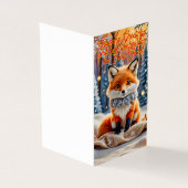 Zauberhafte Weihnachtslandschaft (Vorderseite)