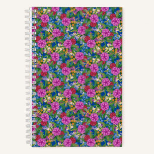 Zauberhafte Wildblume Notizblock