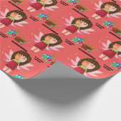 Zauberhafte Zaubertricks für neue lustige Kinder-G Geschenkpapier (Ecke)