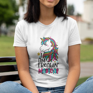 Zauberhafter Einhornkurs Tri-Blend Shirt