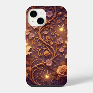 Zauberhafter Garten in der Dämmerung iPhone 14 Hülle