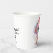 Zauberhafter Garten-Pilz Pappbecher (Rechts)