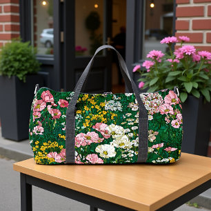 Zauberhafter Garten Wildblumen Druck  Duffle Bag