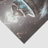 Zauberhafter Glühwürmchen mit alten Zauberbüchern Seidenpapier (Ausschnitt)