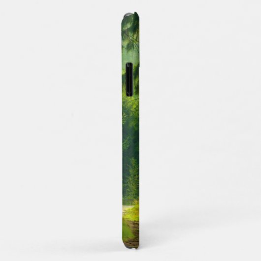 Zauberhafter, grüner Waldpfeifennebel Case-Mate iPhone Hülle (Hinten/Rechts)