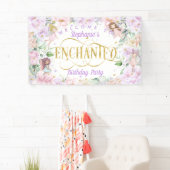 Zauberhafter Märchengarten Geburtstagsgruss Banner (Insitu)