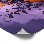 Zauberhafter Mondlichtreath Poster (Ecke)