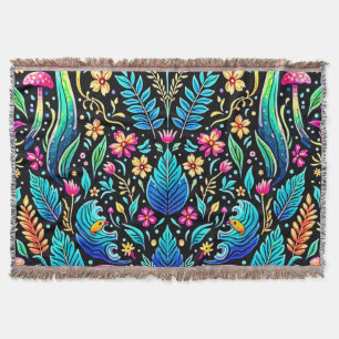 Zauberhafter Pilzwaldtraum Decke