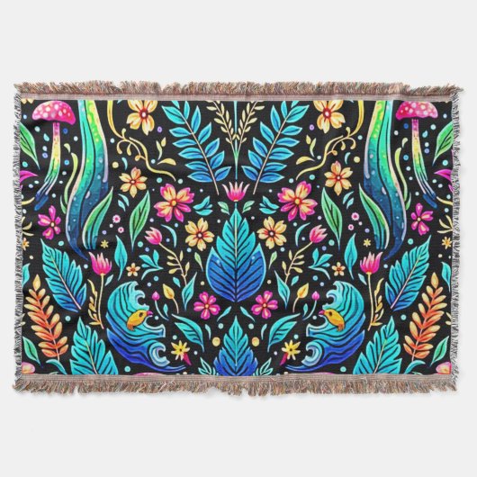 Zauberhafter Pilzwaldtraum Decke (Vorderseite)