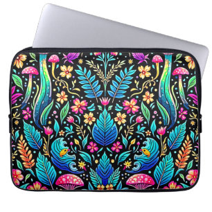 Zauberhafter Pilzwaldtraum Laptopschutzhülle
