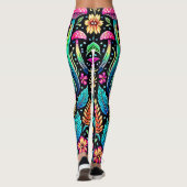 Zauberhafter Pilzwaldtraum Leggings (Rückseite)