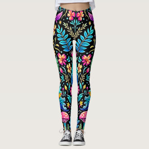 Zauberhafter Pilzwaldtraum Leggings