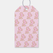 Zauberhafter Regenbogen-Einhorn-Geschenk-Hang-Tag Geschenkanhänger (Rückseite)