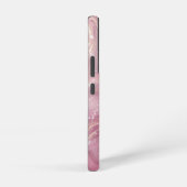 Zauberhafter rosa Marmorboden Nahtlos Samsung Galaxy Hülle (Rechte Seite)