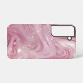 Zauberhafter rosa Marmorboden Nahtlos Samsung Galaxy Hülle (Rückseite (Horizontal))