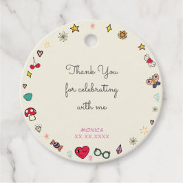 Zauberhafter Tag Katzen Kaninchen Einhorn Kinder d Geschenkanhänger