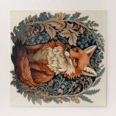Zauberhafter Wald Fuchs Puzzle (Horizontal)