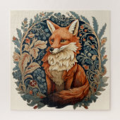 Zauberhafter Wald Fuchs Puzzle (Vertikal)