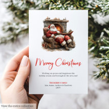 Zauberhafter Weihnachtsmann individuell editierbar