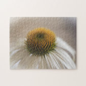 Zauberhafter Weißer Schwan Echinacea Puzzle (Horizontal)