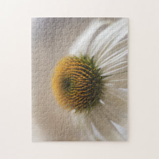 Zauberhafter Weißer Schwan Echinacea Puzzle