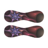 Zauberhaftes Abstrakt gestreiftes farbiges Fraktal Baseball (Paneele)