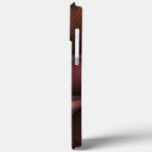 Zauberhaftes Abstrakt gestreiftes farbiges Fraktal Case-Mate iPhone Hülle (Rückseite / Links)