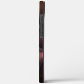 Zauberhaftes Abstrakt gestreiftes farbiges Fraktal Case-Mate iPhone Hülle (Rückseite / Links)