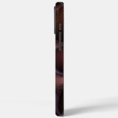 Zauberhaftes Abstrakt gestreiftes farbiges Fraktal Case-Mate iPhone Hülle (Rückseite / Links)
