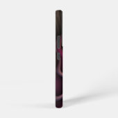 Zauberhaftes Abstrakt gestreiftes farbiges Fraktal Samsung Galaxy Hülle (Rechte Seite)