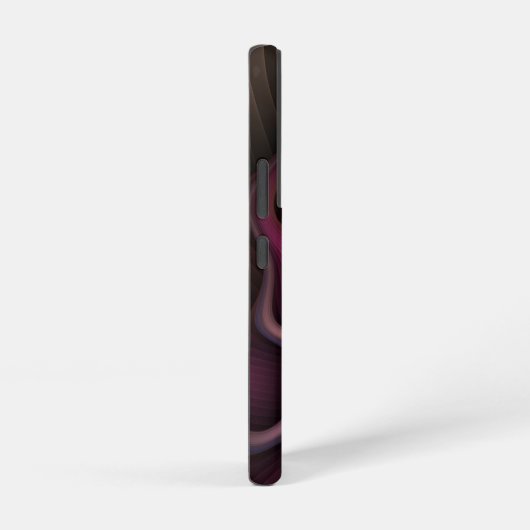 Zauberhaftes Abstrakt gestreiftes farbiges Fraktal Samsung Galaxy Hülle (Rechte Seite)