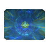 Zauberhaftes Acht-Leaf-Klee Magnet (Horizontal)