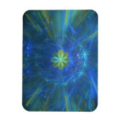 Zauberhaftes Acht-Leaf-Klee Magnet (Vertikal)