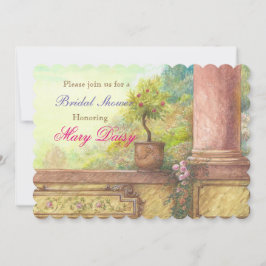 Zauberhaftes Brautparty Einladung