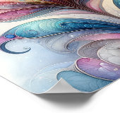 Zauberhaftes Butterfly-Wall-Poster Poster (Ecke)