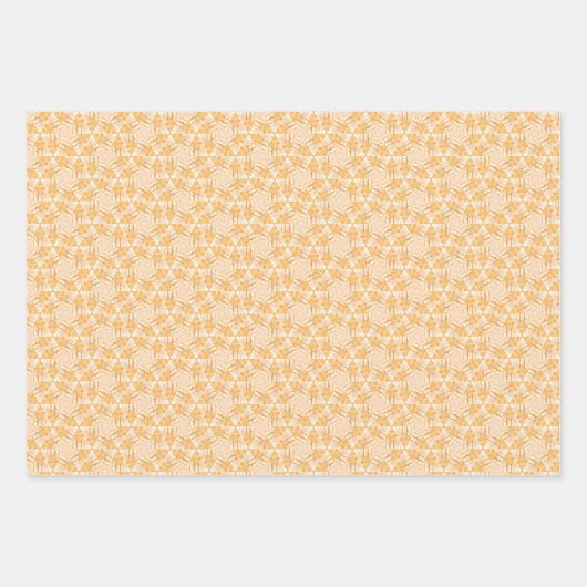 Zauberhaftes Design der zauberhaften Weihnachtsbau Geschenkpapier Set (Vorderseite 3)