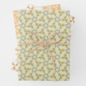 Zauberhaftes Design der zauberhaften Weihnachtsbau Geschenkpapier Set (Beispiel)