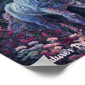 Zauberhaftes Garden Unicorn Puzzle Poster (Ecke)