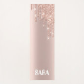 Zauberhaftes, goldfarbenes Glühen Yogamatte (Vorderseite)