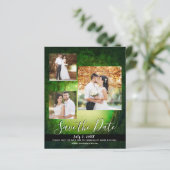 Zauberhaftes Grünen Wald-Hochzeitssemble-Foto Save (Stehend Vorderseite)