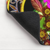 Zauberhaftes Magenta & Gold  Mousepad (Ecke)